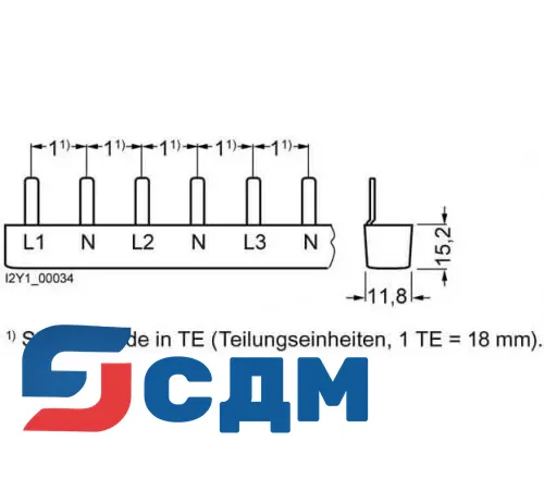 5ST3623 Сборные шины 5ST для модульных устройств