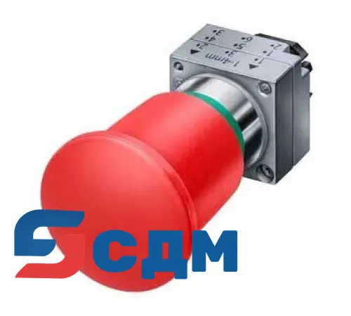 3SB3500-1UA20 Приводы - АВАРИЙНАЯ ОСТАНОВКА грибовидные кнопки