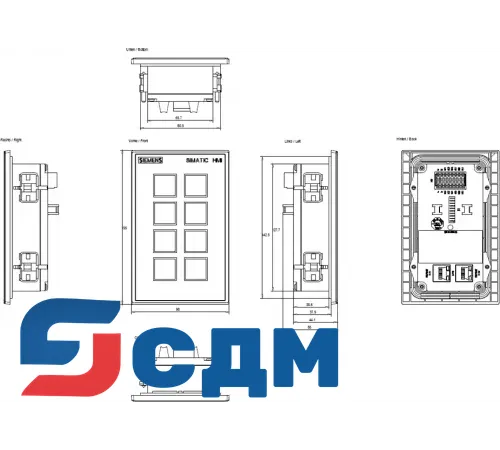 6AV36883AF370AX0 кнопочные панели Siemens SIMATIC PP.