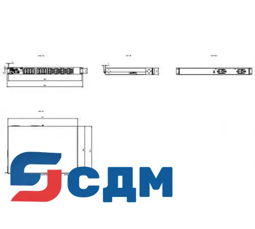 6GK5524-8GR00-4AR2 Управляемый коммутатор SCALANCE XR-500