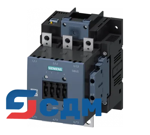 3RT1055-6XJ46-0LA2 Контактор для электродвигателя SIRIUS 3RT20 5,5...18,5 кВт
