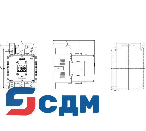 Контактор Siemens 3RT1065-2AV36
