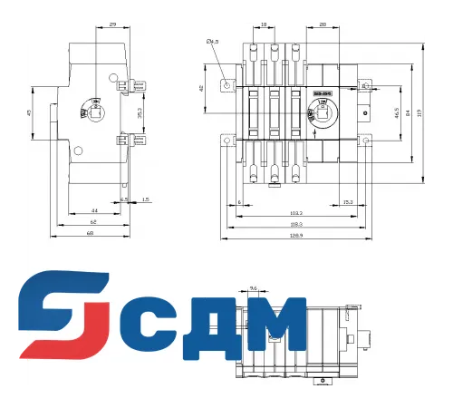 3KD1634-2ME40-0 Базовый блок