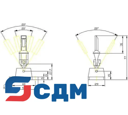 3SE5000-0AV07 Корпуса шириной 31 мм в соответствии с EN 50047