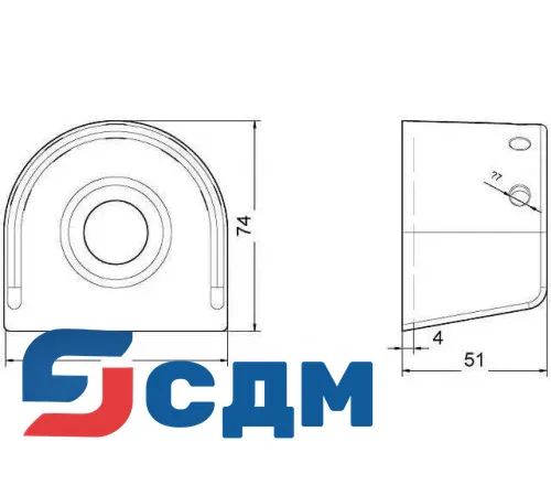 3SB3921-0CG Защитная крышка, шторки, пустые разъемы