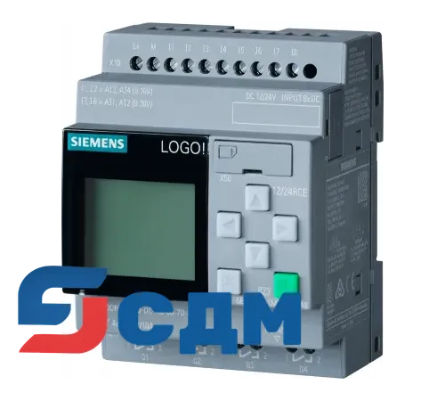 6ED1052-1MD08-0BA1 Логический модуль LOGO! нового поколения