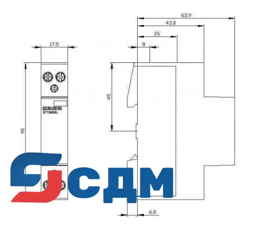 5TT5000-0 5TT5 0 Insta контакторы, AC/DC