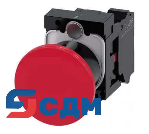 3SU1100-1BA20-3CA0-ZY19 Кнопка грибовидная