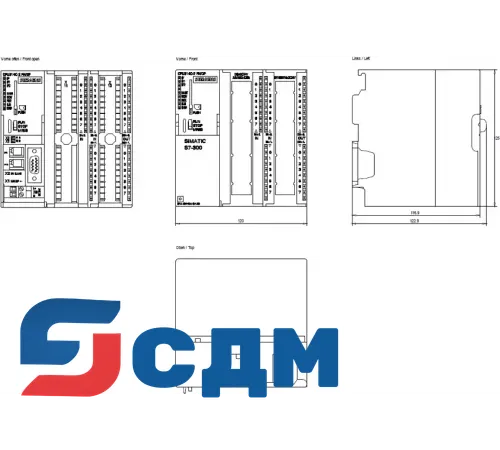 Siemens 6ES7314-6EH04-0AB0 Программируемый контроллер