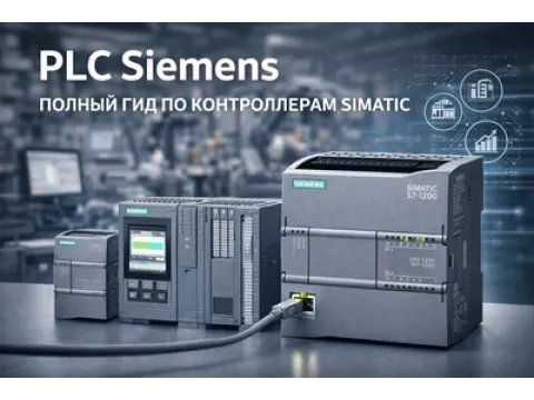 PLC Siemens — полный гид по контроллерам SIMATIC
