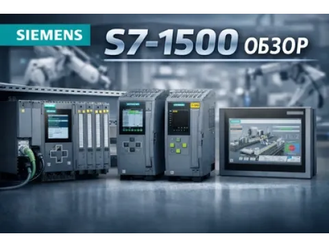 Siemens S7-1500 обзор