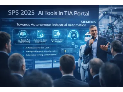 SPS 2025: AI-инструменты Siemens для TIA Portal и автономной автоматизации