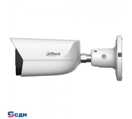 DAHUA DH-IPC-HFW3249EP-S-IL-0280B Уличная цилиндрическая IP-видеокамера 2Мп, 1/2.9” CMOS, объектив 2.8мм, видеоаналитика, микрофон, ИК 50м, LED 50м, IP67, металл