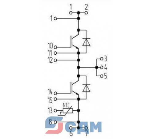IGBT-MIXM-HB17SM-1400N-C