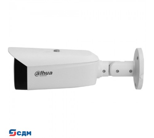 DAHUA DH-IPC-HFW3849T1P-AS-PV-0280B-S5 Уличная цилиндрическая IP-видеокамера TiOC с ИИ и активным сдерживанием 8Мп, 1/2.7” CMOS, объектив 2.8мм, видеоаналитика, ИК 30м, LED 30м, IP67