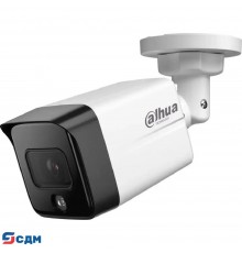 DAHUA DH-IPC-HFW1239TC1P-SA-IL-0360B-S6 Уличная цилиндрическая IP-видеокамера с ИК 30м и LED 30м 2Мп; 1/2.8” CMOS; объектив 3.6 мм; IP67; металл, пластик