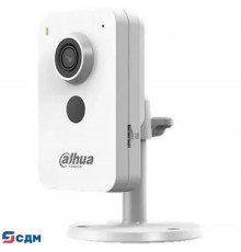 DAHUA DH-C4K-P 2.8 Компактная IP-видеокамера 4Мп с Wi-Fi, 1/3” CMOS, объектив 2.8мм, видеоаналитика, ИК 30м, микрофон + динамик ( DH-IPC-C4KP-P-0280B)