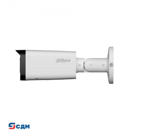 DAHUA DH-IPC-HFW3449TP-ZS-IL Уличная цилиндрическая IP-видеокамера 4Мп; 1/2.9” CMOS; моторизованный объектив 2.7~13.5мм; охрана периметра, детектор лиц ИК 60м, LED 60м IP67; металл