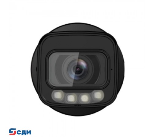 DAHUA DH-IPC-HFW3449TP-ZS-IL Уличная цилиндрическая IP-видеокамера 4Мп; 1/2.9” CMOS; моторизованный объектив 2.7~13.5мм; охрана периметра, детектор лиц ИК 60м, LED 60м IP67; металл