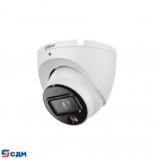 DAHUA DH-IPC-HDW1239VP-SA-IL-0360B-S6 Уличная турельная IP-видеокамера с ИК 30м и LED 30м 2Мп; 1/2.8” CMOS; объектив 2.8мм IP67; металл, пластик