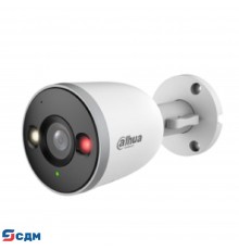 DAHUA DH-IPC-F5DP-IL-0280B Уличная цилиндрическая IP-видеокамера 5Мп; 1/2.7” CMOS; 2.8мм; ИК 30м LED 30м обнаружение людей, обнаружение транспортных средств IP67 металл, пластик; Wi-Fi 2.4ГГц