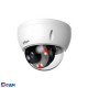 DAHUA DH-IPC-HDBW2449EP-S-IL-0280B Уличная купольная IP-видеокамера SmartDualLight 4Мп, 1/2.9” CMOS, объектив 2.8мм, видеоаналитика, микрофон, ИК 30м, LED 30м, IP67, IK10 , металл