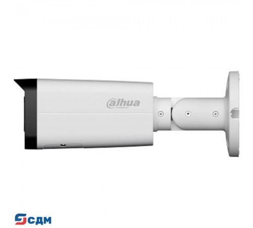 DAHUA DH-IPC-HFW2849TP-ZAS-IL Уличная цилиндрическая IP-видеокамера SmartDualLight 8Мп, 1/2.7” CMOS, моторизованный объектив 2.7~13.5мм, видеоаналитика, микрофон, ИК 60м, LED 60м, IP67, IK10