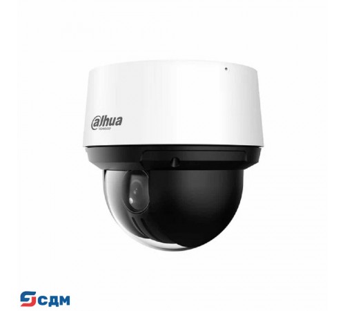 DAHUA DH-SD4A425DB-HNY Мини-купольная PTZ IP-видеокамера 4Мп; 1/2.8” CMOS; 25x объектив 5~125мм; ИК 100м автоматическое слежение охрана периметра SMD 3.0 тревожные вх/вых: 2/1; аудиовх/вых: 1/1