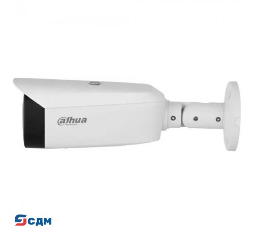 DAHUA DH-IPC-HFW3849T1P-ZAS-PV-S5 Уличная цилиндрическая IP-видеокамера TiOC с ИИ и активным сдерживанием 8Мп, 1/2.8” CMOS, моторизованный объектив 2.7~13,5мм (5x), видеоаналитика, ИК 50м, LED 40м