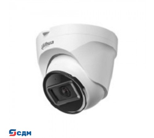 DAHUA DH-IPC-T1E20P-A-0280B Уличная турельная IP-видеокамера 2Мп, 1/3.2” CMOS, объектив 2.8мм, LED 30м, IP67, пластик
