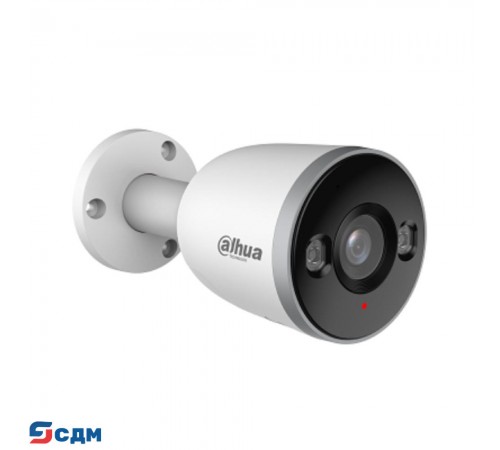 DAHUA DH-IPC-F3DP-IL-0280B Уличная цилиндрическая IP-видеокамера 3Мп; 1/2.8” CMOS;2.8мм; двойная подсветка IP67 металл, пластик; Wi-Fi 2.4ГГц