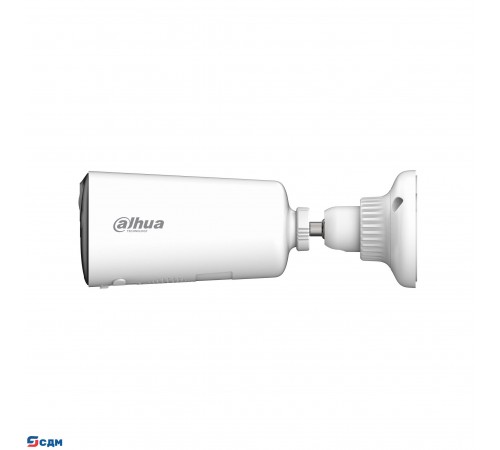 DAHUA DH-IPC-BF4CP-0210B-Pearl Уличная цилиндрическая IP-видеокамера с Wi-Fi 4Мп; 1/3” CMOS; 2.1мм; видеоаналитика ИК 15м, LED 20м; IP66; -20 °C до +60 °C; Литиевая батарея 20.44 Вт·ч