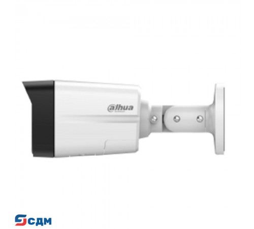 DAHUA DH-IPC-HFW2249TLP-S-LED-0280B-PRO Уличная цилиндрическая IP-видеокамера WizColor 2Мп, 1/2.9” CMOS, объектив 2.8мм, видеоаналитика, микрофон, LED 50м, IP67, металл