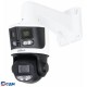 DAHUA DH-SDT3E410-8P-MB-A-PV1-0280 Уличная купольная PTZ IP-видеокамера с панорамным модулем, активным сдерживанием и ИИ 1/2.8" 8Мп CMOS