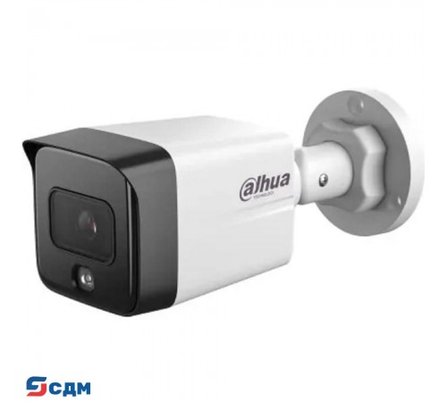 DAHUA DH-IPC-HFW1431TC1P-A-0360B-S6 Уличная цилиндрическая IP-видеокамера 4Мп; 1/2.9” CMOS; объектив 3.6мм видеоаналитика: ИК 30 IP67; корпус: металл, пластик