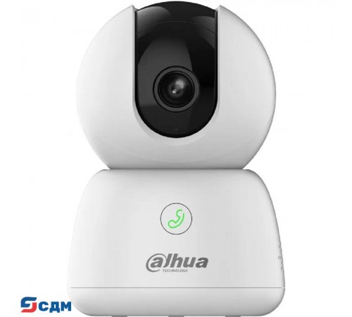 DAHUA DH-IPC-H5BP-0360B Мини-PT IP-видеокамера с Wi-Fi 2.4ГГц, 5Мп, 1/3” CMOS, объектив 3.6мм, обнаружение людей, ИК 10м, микрофон, динамик