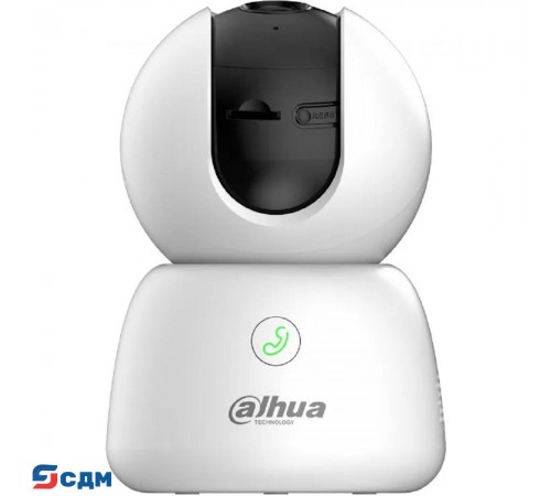 DAHUA DH-IPC-H5BP-0360B Мини-PT IP-видеокамера с Wi-Fi 2.4ГГц, 5Мп, 1/3” CMOS, объектив 3.6мм, обнаружение людей, ИК 10м, микрофон, динамик