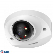 DAHUA DH-IPC-HDBW2249FP-AS-IL-0360B Уличная мини-купольная IP-видеокамера SmartDualLight 2Мп, 1/2.8” CMOS, объектив 3.6мм, видеоаналитика, микрофон, ИК 30м, LED 30м, IP67, IK10, металл