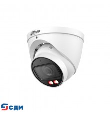 DAHUA DH-IPC-HDW2449TP-ZS-IL Уличная турельная IP-видеокамера SmartDualLight 4Мп, 1/2.9” CMOS, моторизованный объектив 2.7~13.5мм, видеоаналитика, микрофон, ИК 40м, LED 40м, IP67, металл