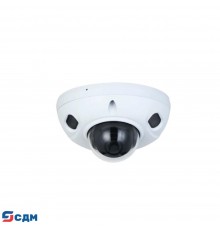 DAHUA DH-IPC-HDBW3441FP-AS-0280B-S2 Уличная мини-купольная IP-видеокамера 4Мп, 1/3” CMOS, объектив 2.8мм, видеоаналитика, микрофон, ИК 30м, IP67, IK10, металл