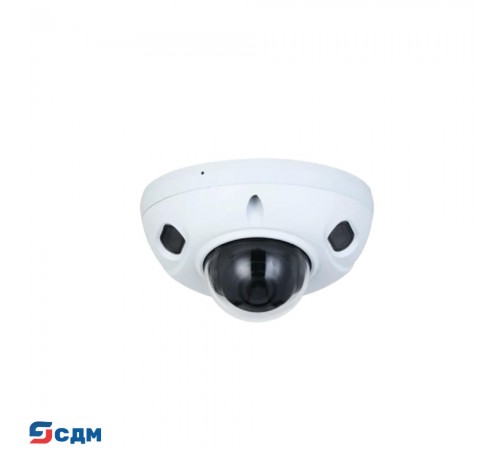 DAHUA DH-IPC-HDBW3441FP-AS-0280B-S2 Уличная мини-купольная IP-видеокамера 4Мп, 1/3” CMOS, объектив 2.8мм, видеоаналитика, микрофон, ИК 30м, IP67, IK10, металл