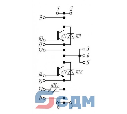 IGBT MIXM-HB33SG-450N-A