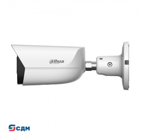 DAHUA DH-IPC-HFW3249EP-AS-IL-0280B Уличная цилиндрическая IP-видеокамера 2Мп, 1/2.9” CMOS, объектив 2.8мм, видеоаналитика, микрофон, ИК 50м, LED 50м, IP67, металл