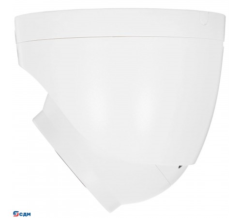 DAHUA DH-IPC-HDW2449TP-S-IL-0280B Уличная турельная IP-видеокамера SmartDualLight 4Мп, 1/2.9” CMOS, объектив 2.8мм, видеоаналитика, микрофон, ИК 30м, LED 30м, IP67, металл/пластик