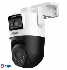 DAHUA DH-IPC-P3DP-3F-PV-0280B/0600B (DH-P3D-3F-PV) Мини-PT IP-видеокамера Wi-Fi 1/2.8" 3Мп CMOS ИК 30м, Led 20м (фиксированный модуль) 1/2.8" 3Мп CMOS, 0.004 лк @F1.6, 6мм, ИК 50м, Led 40м (PT-модуль)