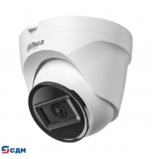 DAHUA DH-IPC-T1E20P-A-0360B Уличная турельная IP-видеокамера 2Мп, 1/3.2” CMOS, объектив 3.6мм, LED 30м, IP67, пластик