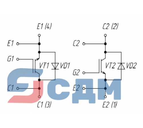 IGBT MISM-DS12SM-1200N