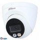 DAHUA DH-IPC-HDW2249TP-S-IL-0280B Уличная турельная IP-видеокамера SmartDualLight 2Мп, 1/2.8” CMOS, объектив 2.8мм, видеоаналитика, микрофон, ИК 30м, LED 30м, IP67, металл/пластик