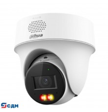 DAHUA DH-IPC-PT1439HP-PV-0280B Мини-PT IP-видеокамера с ИК 30м и LED 30м 4Мп; 1/2.8” CMOS; объектив 2.8мм; видеоаналитика ; IP66 ; микрофон+динамик