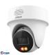 DAHUA DH-IPC-PT1439HP-PV-0280B Мини-PT IP-видеокамера с ИК 30м и LED 30м 4Мп; 1/2.8” CMOS; объектив 2.8мм; видеоаналитика ; IP66 ; микрофон+динамик
